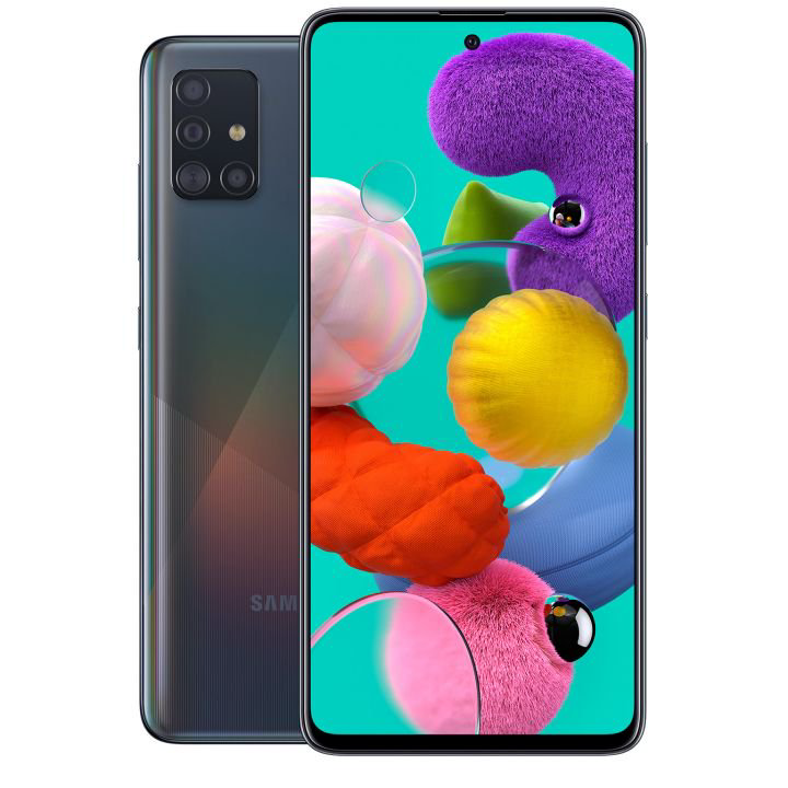 Смартфон Samsung Galaxy A51 64Gb Black купить,NaN