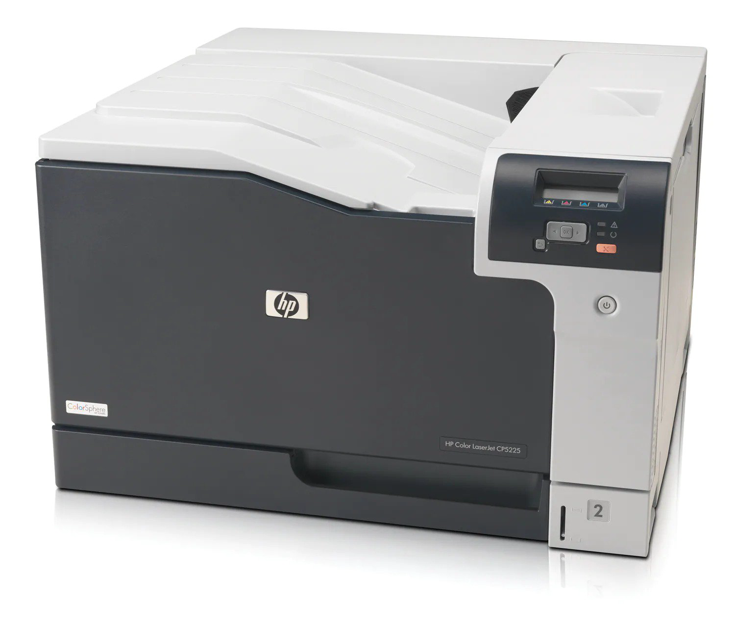 Принтер HP Color LaserJet Pro CP5225n CE711A серый купить,794191