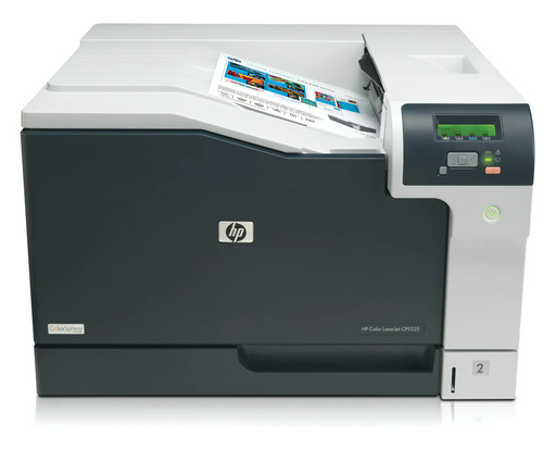 Принтер HP Color LaserJet Pro CP5225n CE711A серый