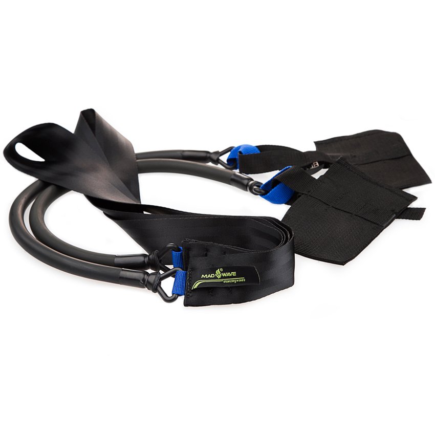 Тренажер Madwave Kick Trainer Short 9.5x16.5x 0.52m x2 черно-зеленый