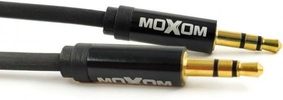 Аудио кабель Moxom AUX-11 3.5 mm jack - 3.5 mm jack 1м черный