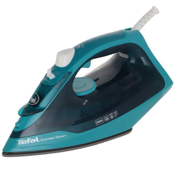 Утюг Tefal Express Steam FV2867E0 бирюзовый