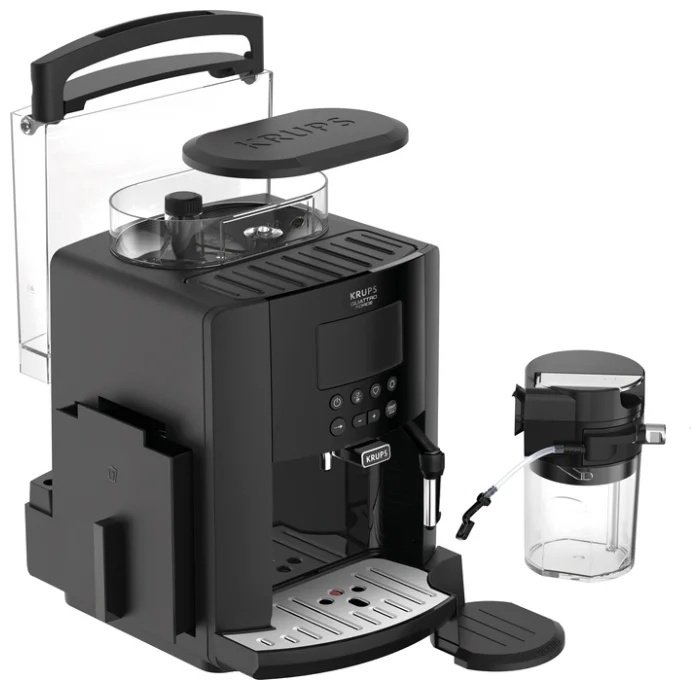 Кофемашина Krups Arabica EA819N10 черная