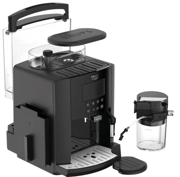 Кофемашина Krups Arabica EA819N10 черная купить,NaN