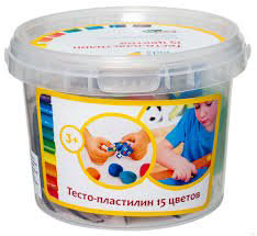 Игровой набор Genio Kids Тесто-пластилин 15 цветов TA1066V