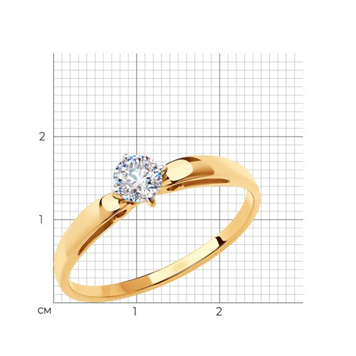 Кольцо Sokolov 018644 17,5р 1,46гр. купить,NaN