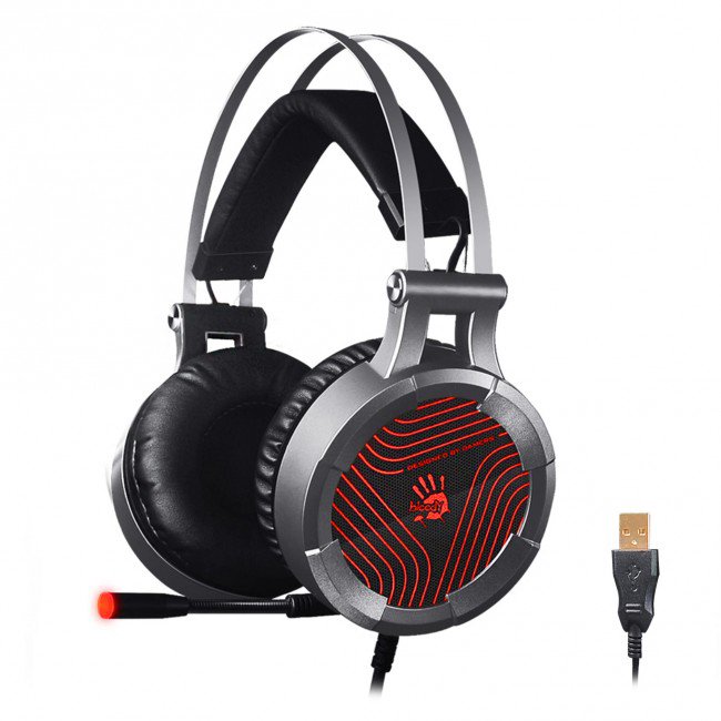 Наушники A4tech Bloody G530 Grey - ForteMarket Наушники A4tech Bloody G530 Grey купить,16390