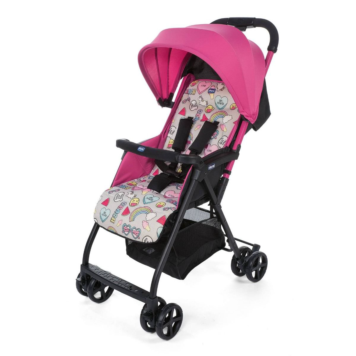 Коляска прогулочная Chicco Ohlala 2 unicorn pink купить,NaN