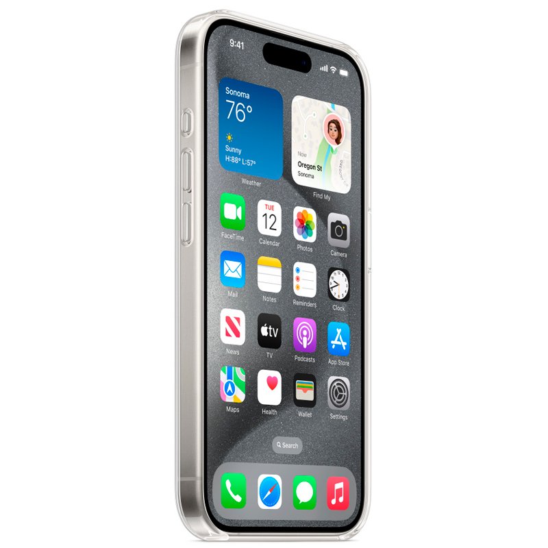 Чехол Apple для iPhone 15 Pro Clear Case with MagSafe A3129 MT223ZM/A