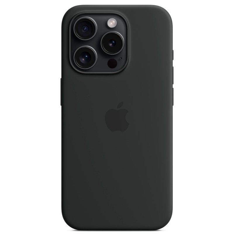 Чехол Apple для iPhone 15 Pro Silicone Case with MagSafe A3125 MT1A3ZM/A Black купить,0