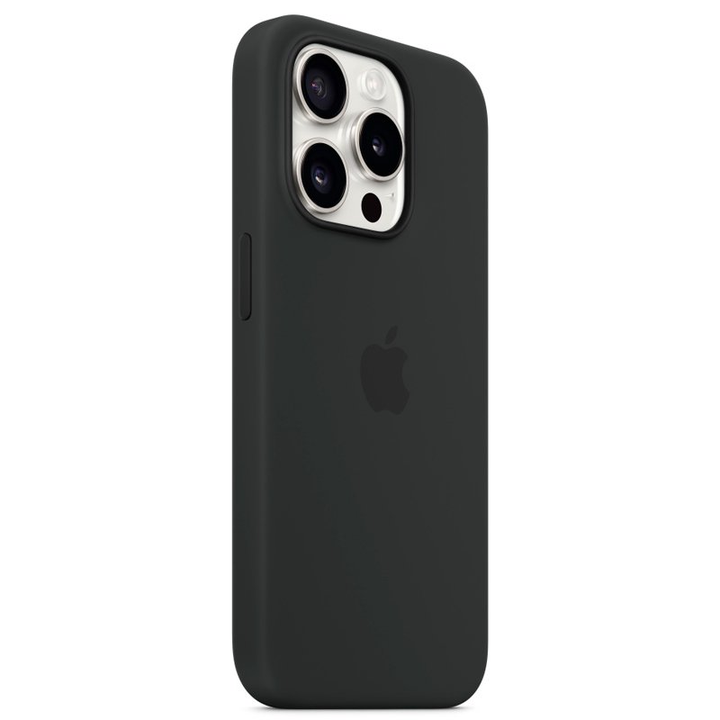 Чехол Apple для iPhone 15 Pro Silicone Case with MagSafe A3125 MT1A3ZM/A Black купить,0