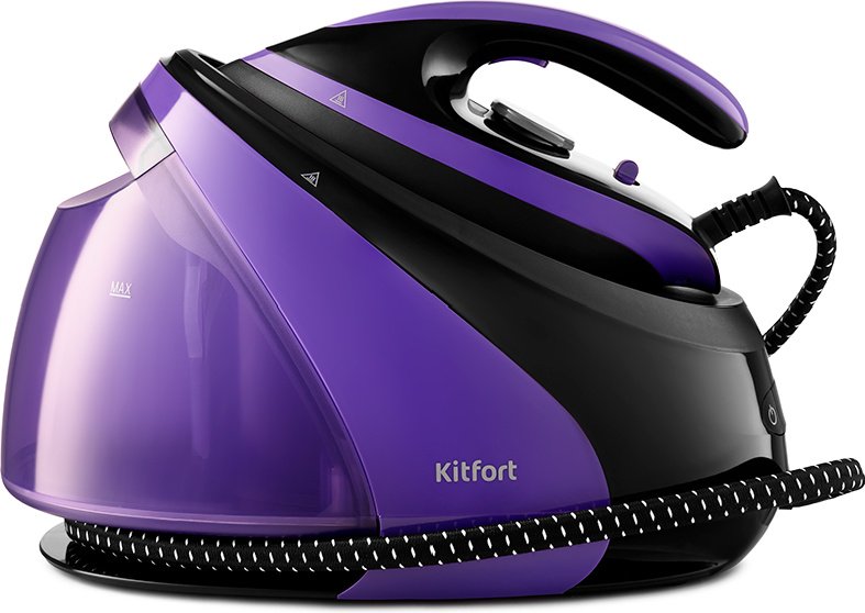 Гладильная система Kitfort KT-980 черно-фиолетовая - ForteMarket Гладильная система Kitfort KT-980 черно-фиолетовая купить,0