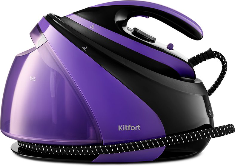 Гладильная система Kitfort KT-980 черно-фиолетовая купить,NaN