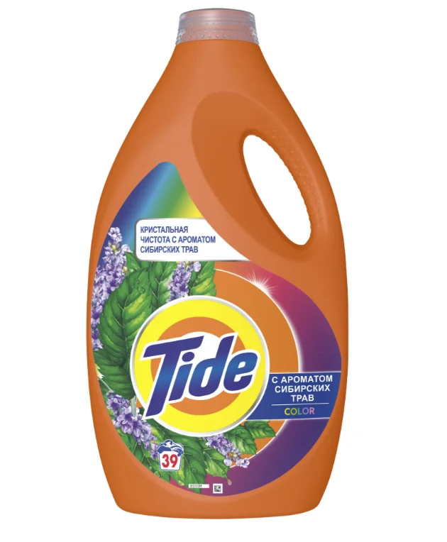 Гель для стирки Tide сибирские травы 2.535л купить,NaN