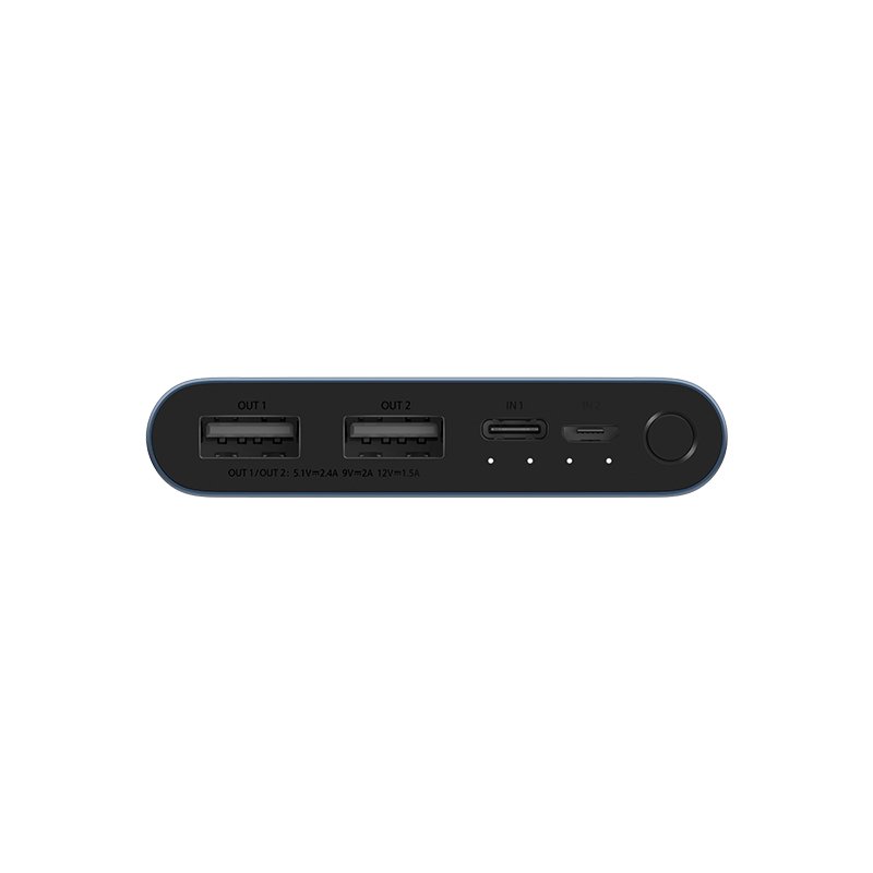 Power Bank Xiaomi Mi 3 PLM13ZM синий купить,NaN