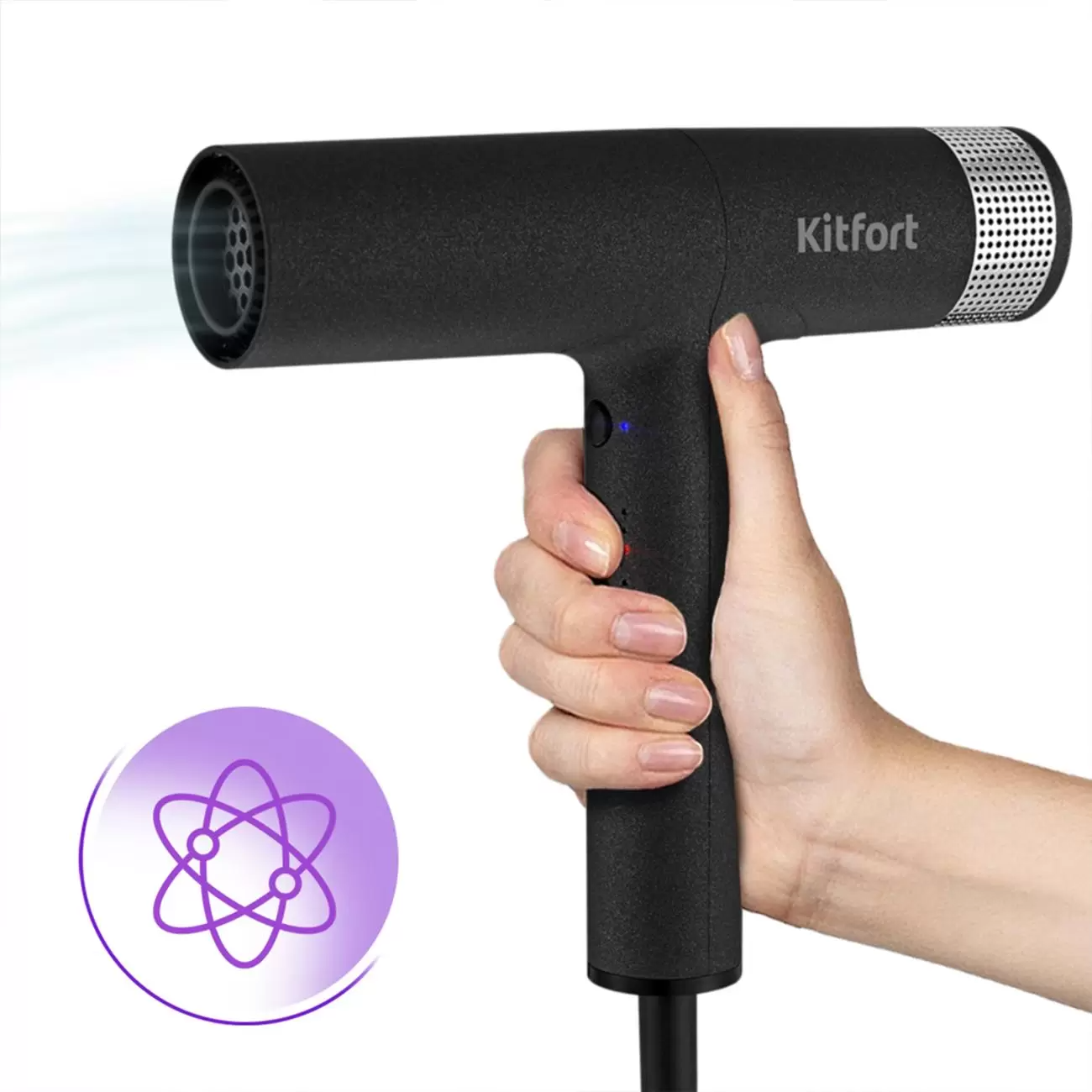 Фен Kitfort КТ-3239 черный - ForteMarket Фен Kitfort КТ-3239 черный купить,0