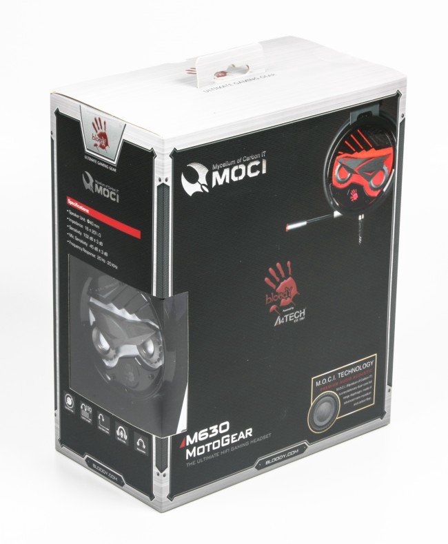 Наушники A4Tech Bloody Moci M630 черные купить,0