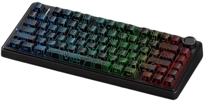 Клавиатура AULA F75 Black Contour Black