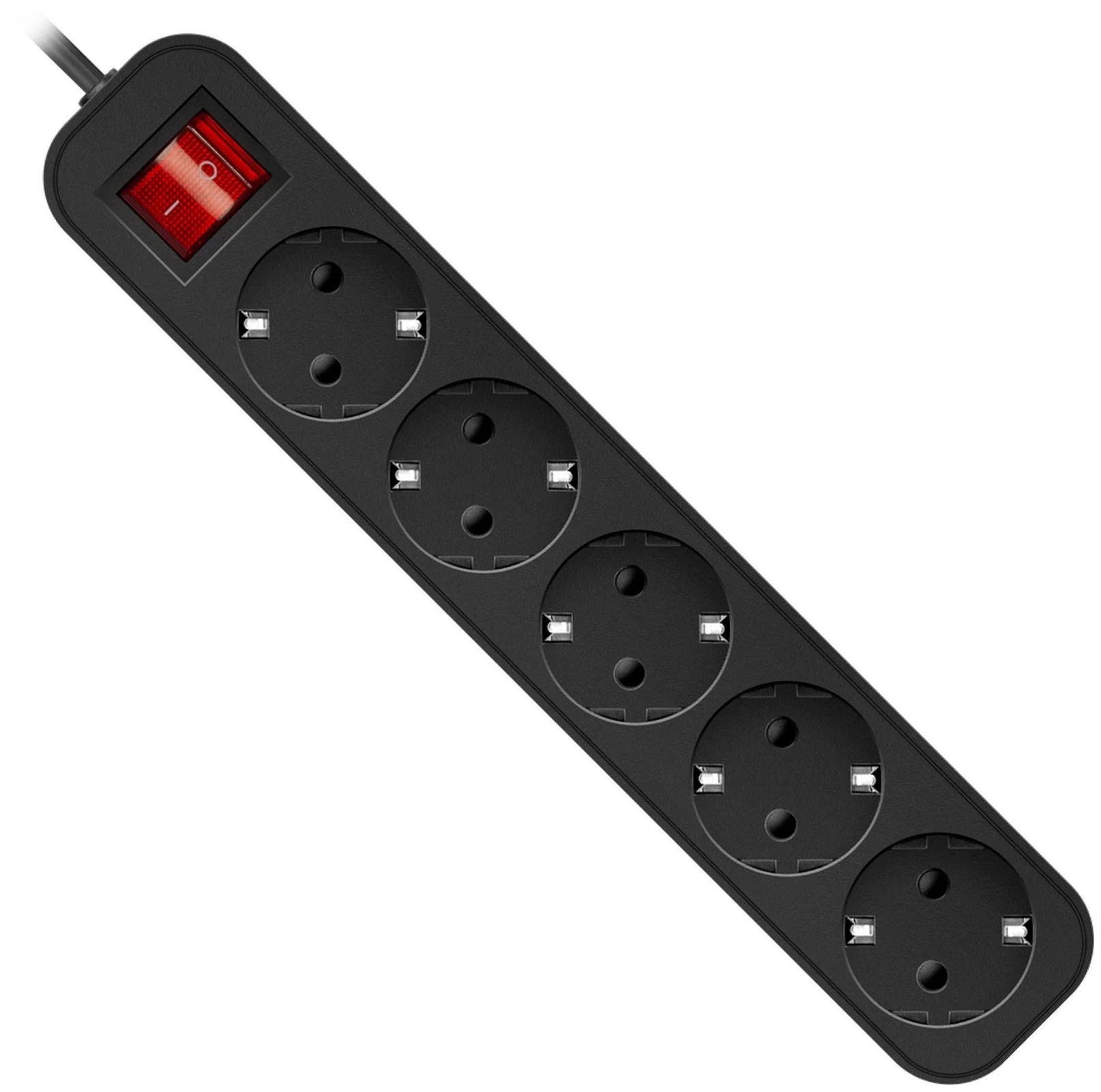 Удлинитель Defender G530 3м черный купить,0