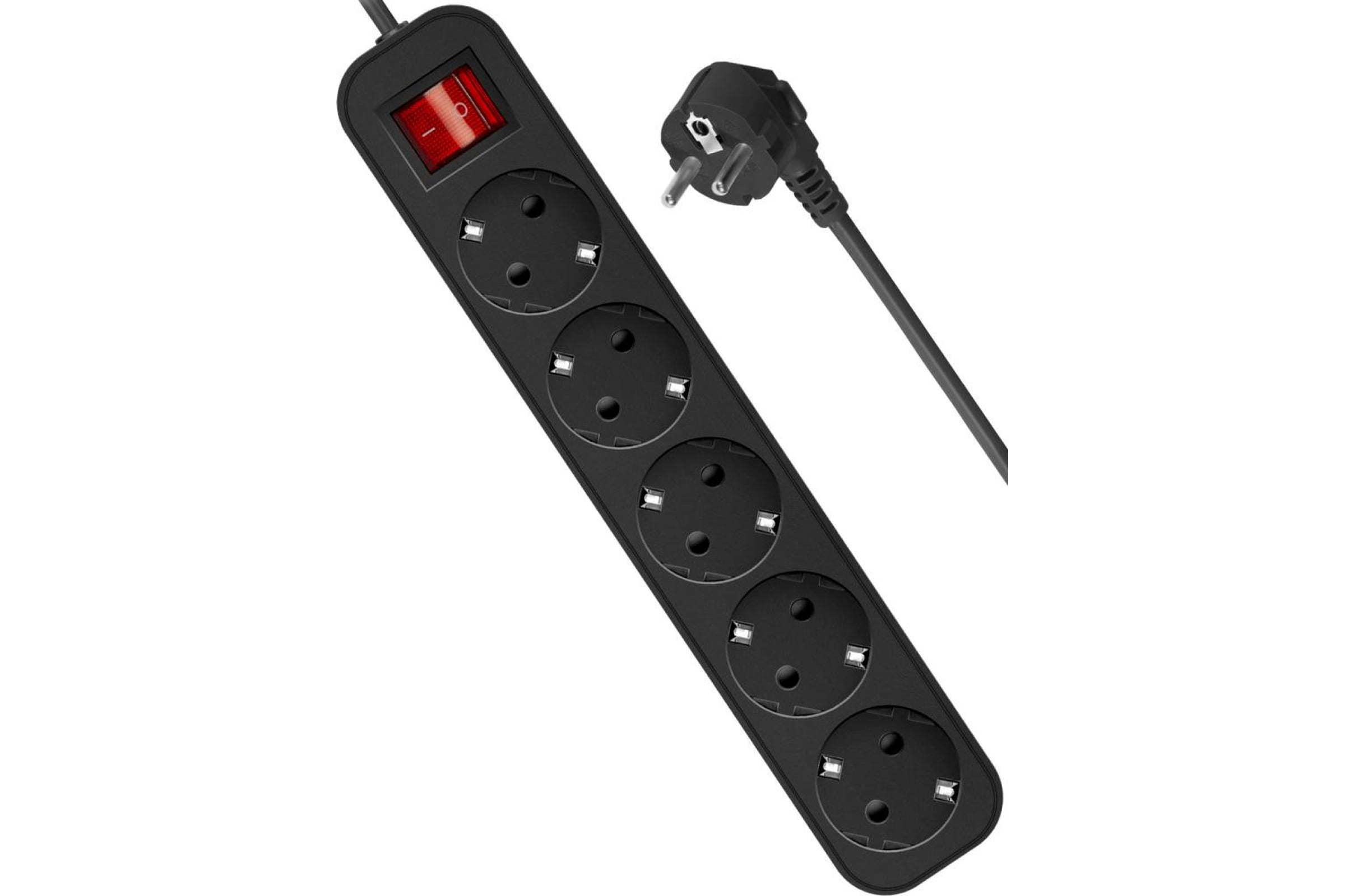 Удлинитель Defender G530 3м черный купить,NaN