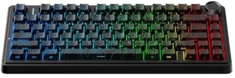 Клавиатура AULA F75 Black Contour Black - ForteMarket Клавиатура AULA F75 Black Contour Black купить,0