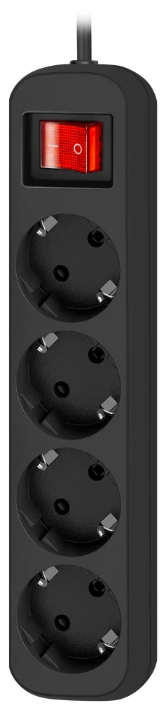 Удлинитель Defender G430 3м черный