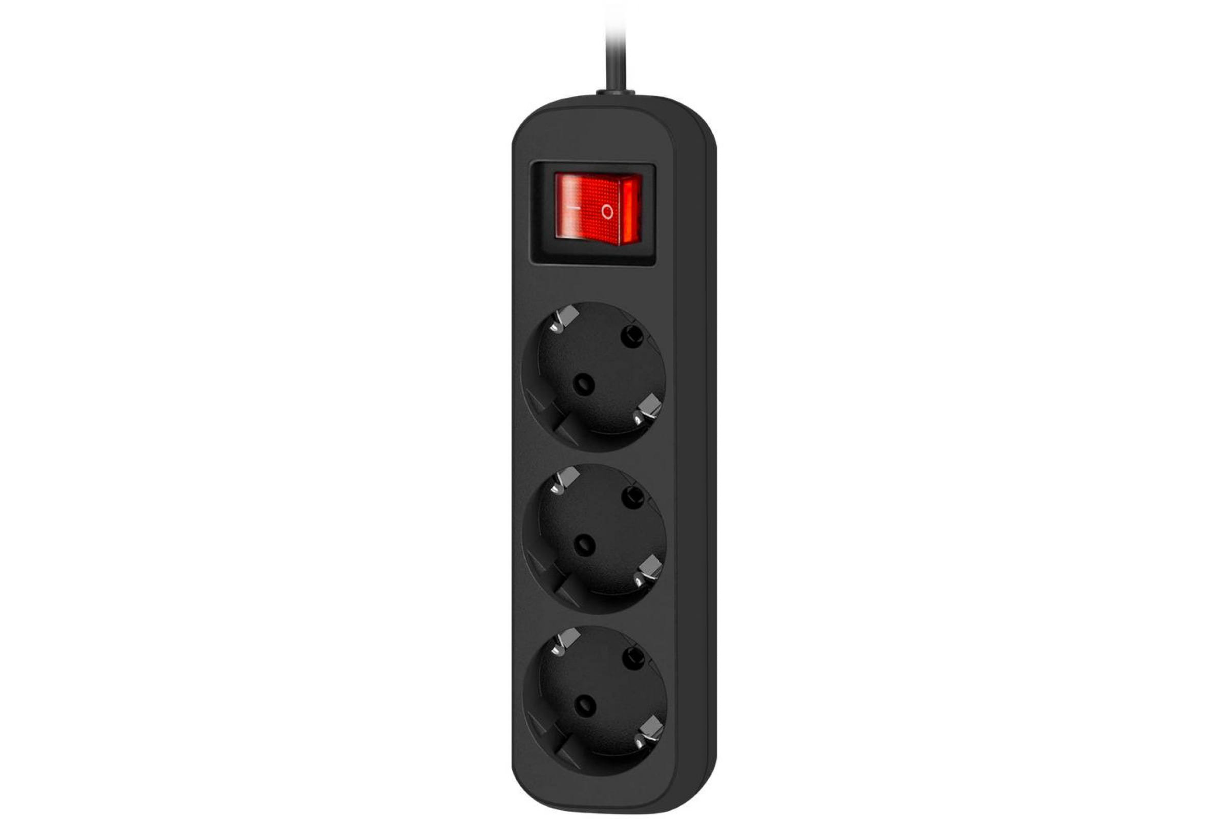 Удлинитель Defender G318 1.8м черный купить,2490
