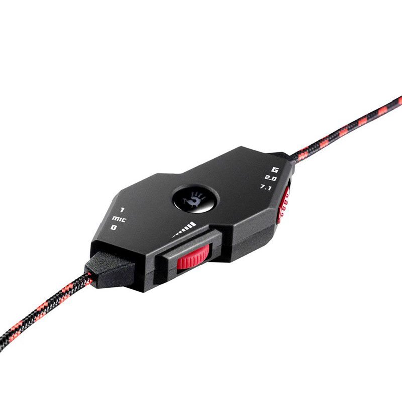 Наушники A4Tech Bloody G501 черно-красные купить,0
