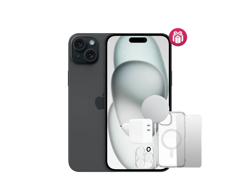 Смартфон Apple iPhone 15 512GB Black + 5 подарков купить,690000