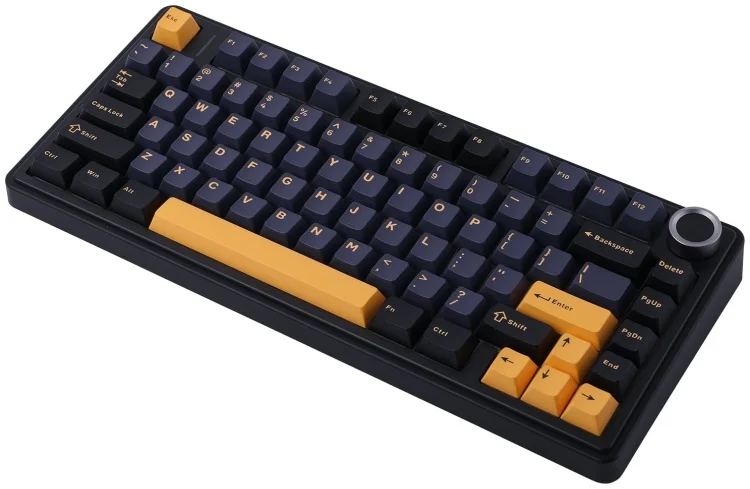 Клавиатура AULA F75 AULA F75 Yellow-Black - ForteMarket Клавиатура AULA F75 AULA F75 Yellow-Black купить,0