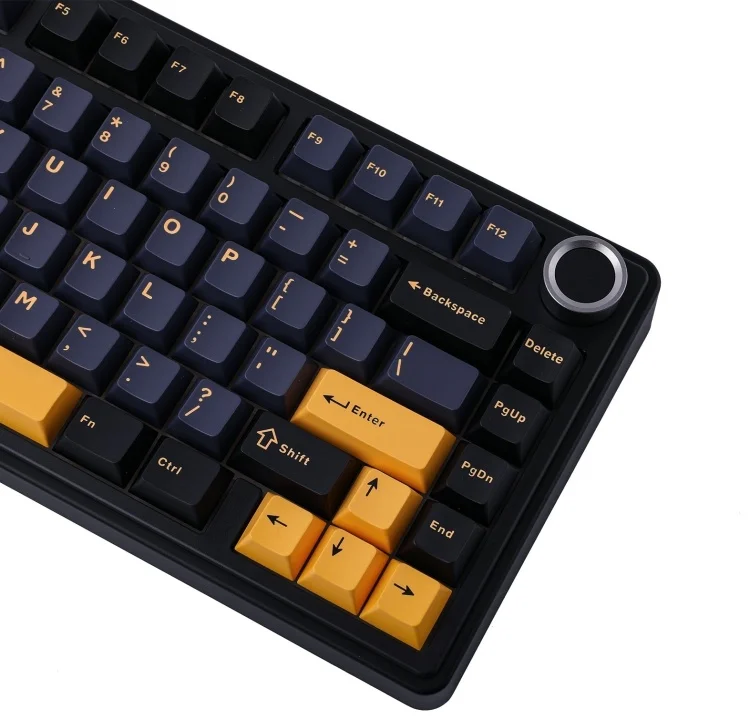 Клавиатура AULA F75 AULA F75 Yellow-Black - ForteMarket Клавиатура AULA F75 AULA F75 Yellow-Black купить,0