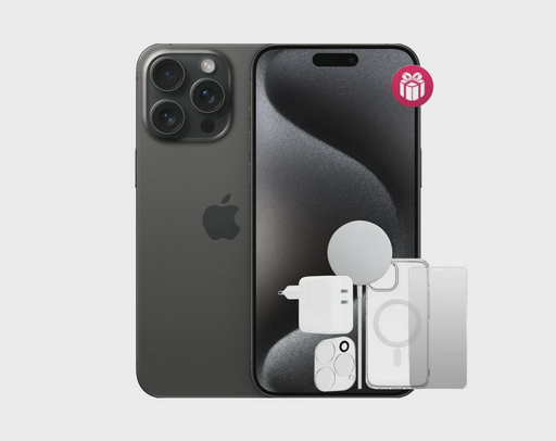 Смартфон Apple iPhone 15 Pro Max 1TB Black Titanium + 5 подарков