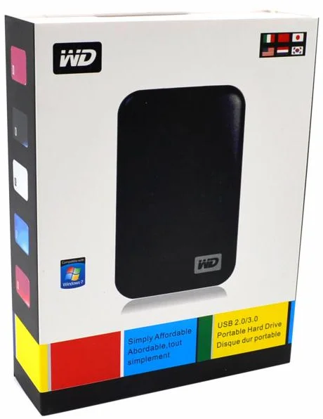 Внешний бокс WD 25061 Black купить,0