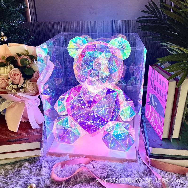 Декоративный светильник Мишка , пластик, ПВХ - ForteMarket Декоративный светильник Мишка , пластик, ПВХ купить,0