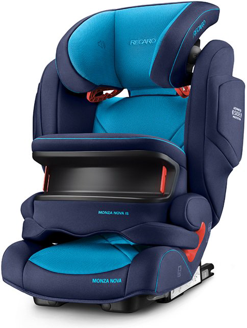 Автокресло Recaro Monza Nova IS SeatFix Xenon Blue  купить,NaN