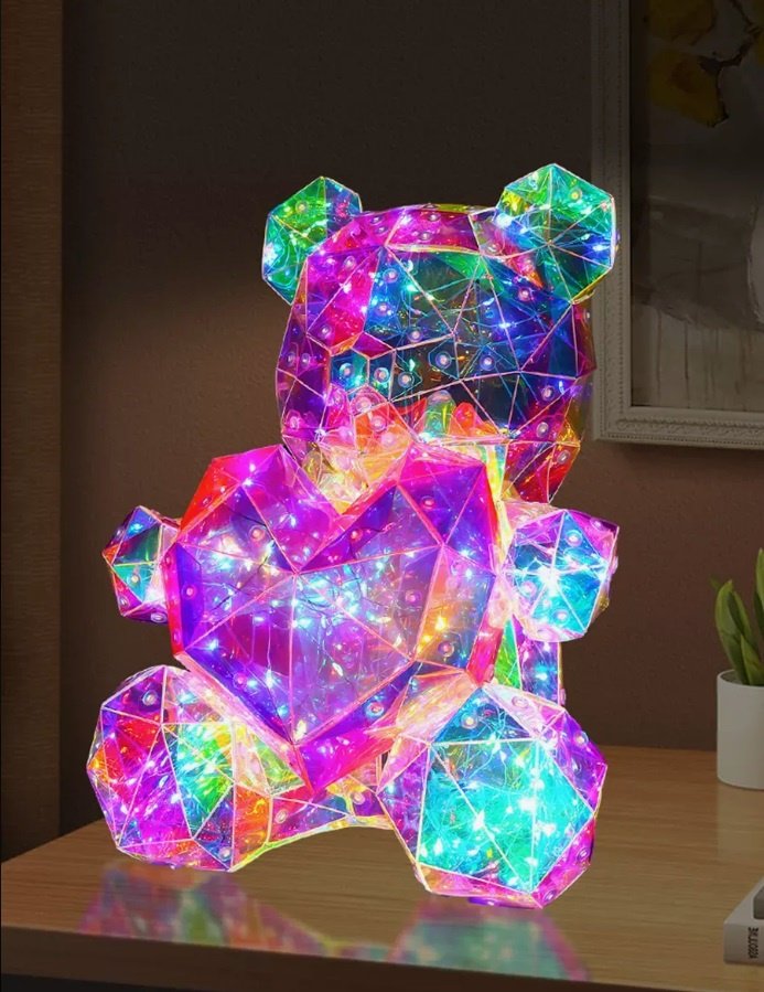 Декоративный светильник Teddy, пластик купить,0
