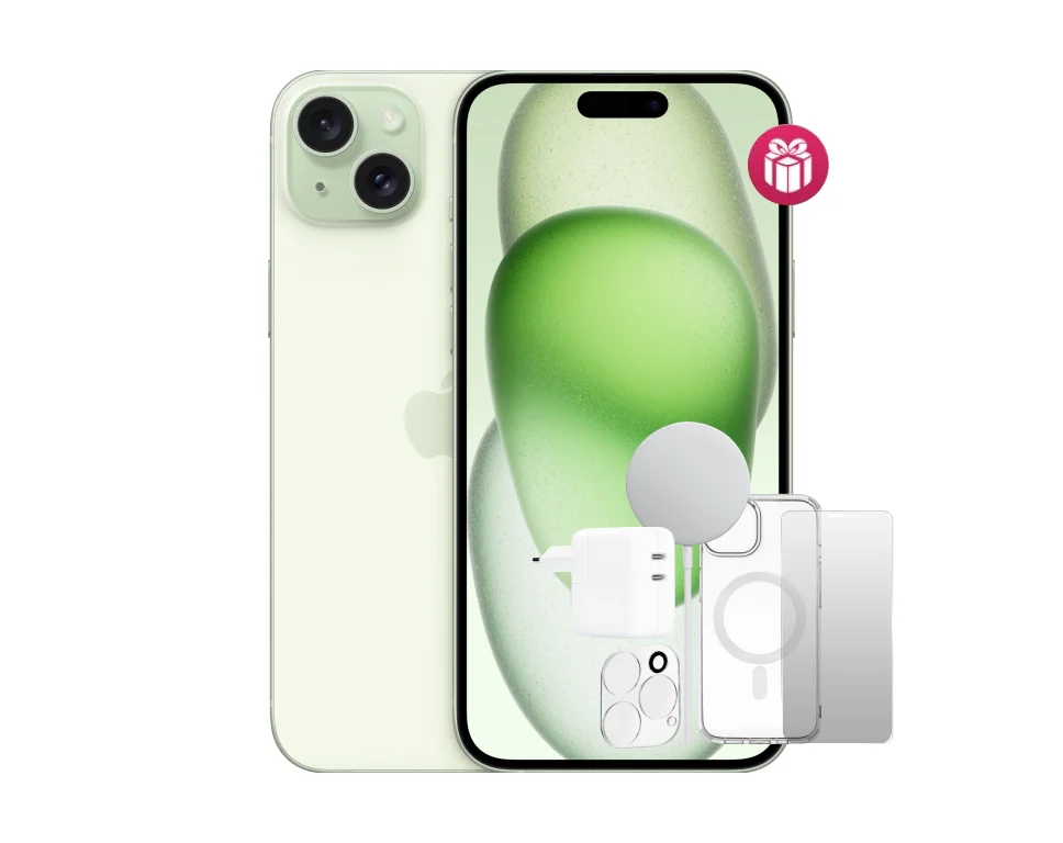 Смартфон Apple iPhone 15 Plus 256GB Green + 5 подарков купить,620000