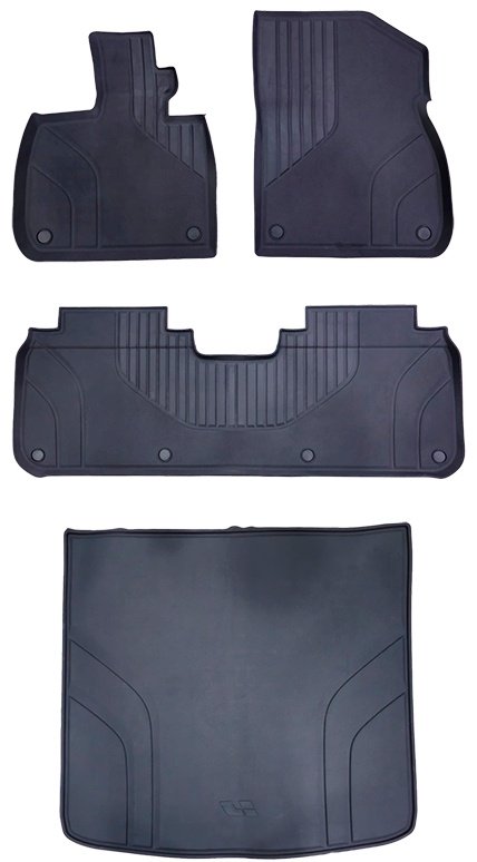 Оригинальные однослойные полики, коврики в салон и багажник Lixiang L7 Ultra, TPE