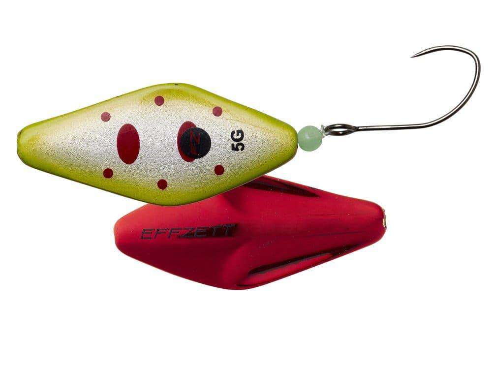 Блесна Dam Pro Trout Inline Spoon 31мм красно-желтая купить,NaN