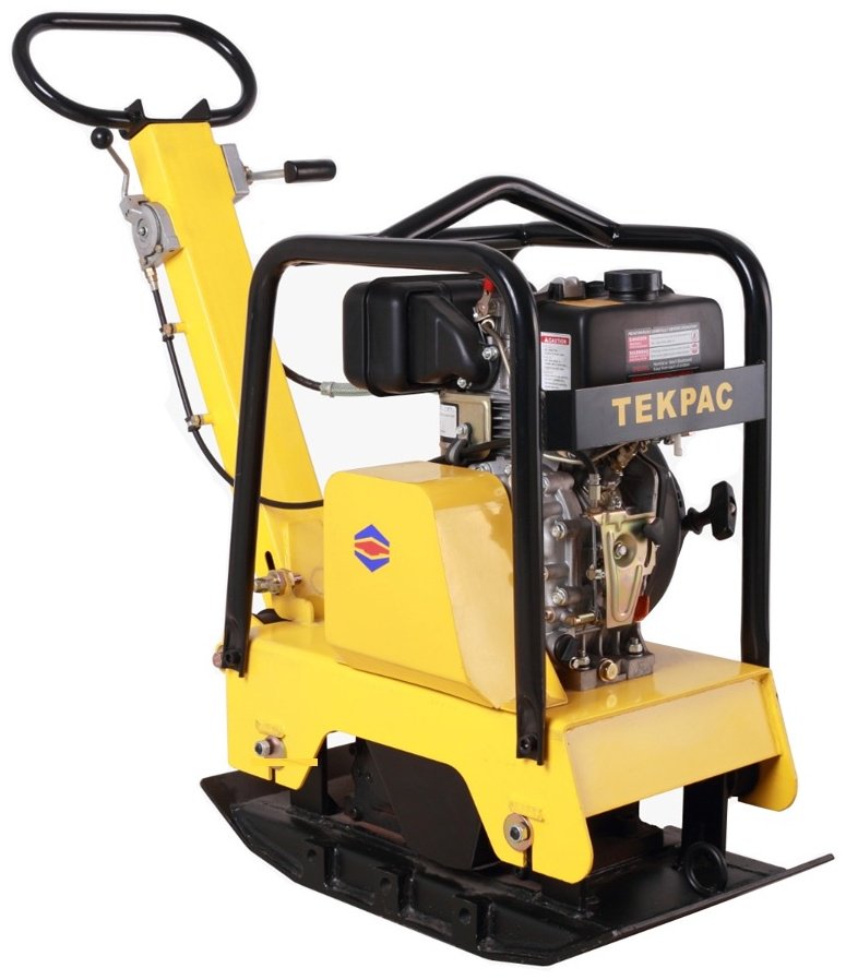 Виброплита TekPac бензиновый MSH160-4(Honda GX160) &#43; Rubber mat