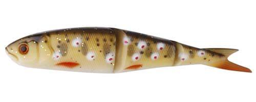 Мягкая приманка Savage Gear LB Soft 4Play 95мм желто-коричневая купить,NaN