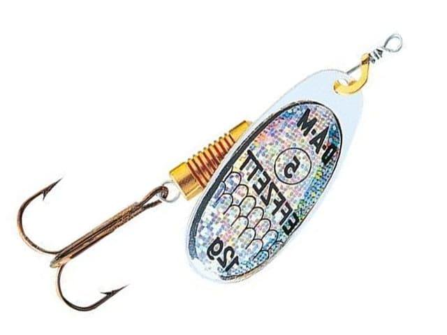 Блесна Dam Spinner FZ Standart 3гр серебристо-голубая купить,NaN
