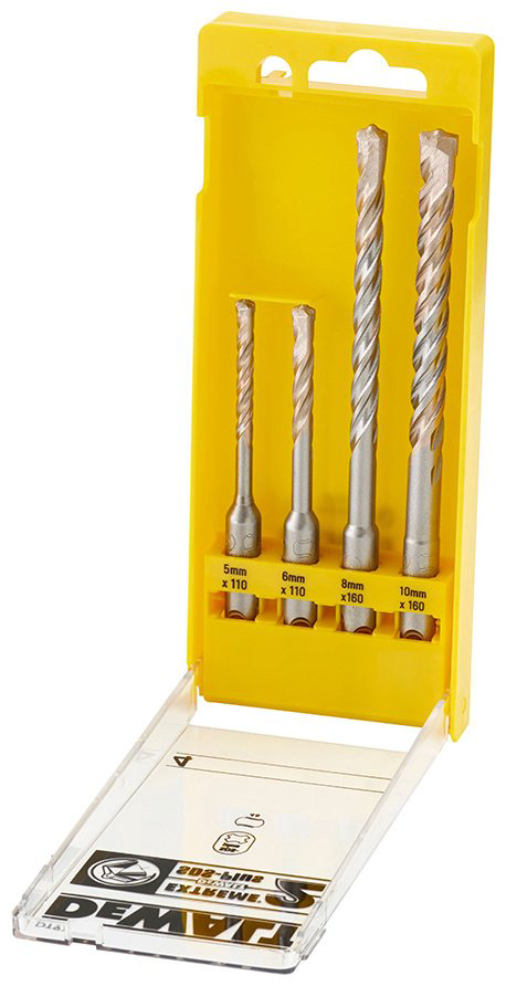 DeWALT бур DT9700-QZ (SDS-plus, 10х160х160 мм) 4 шт
