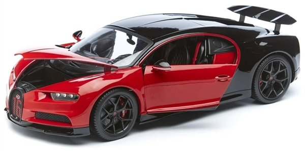 Модель автомобиля Bburago 1:18 Bugatti Chiron Красный купить,NaN