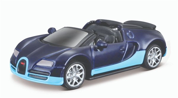 Модель автомобиля Bburago 1:64 World Tour Bugatti Veyron 16.4 Grand Sport Vitesse купить,NaN