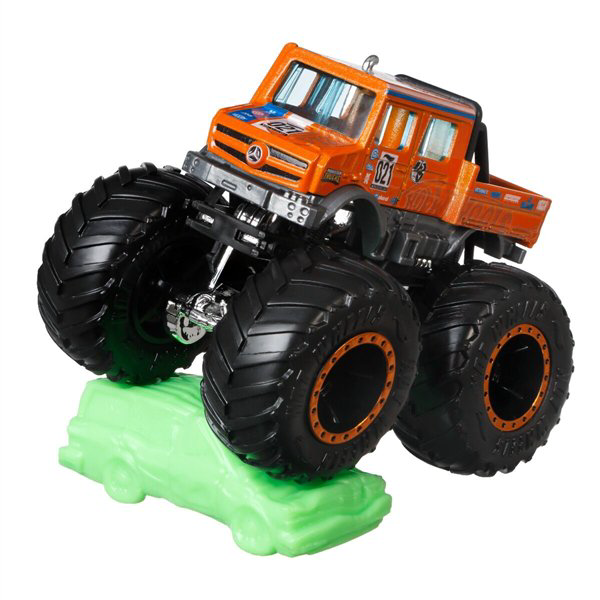 Машинка Hot Wheels Monster Trucks  1:64 Unimog купить,NaN