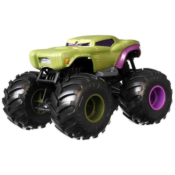 Машинка Hot Wheels Monster Trucks  1:24 Hulk купить,NaN