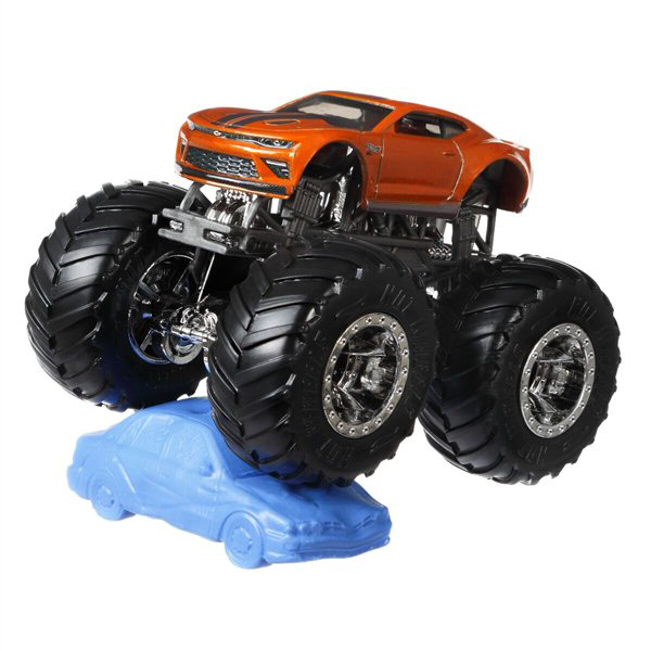 Машинка Hot Wheels Monster Trucks  1:64 Camaro купить,NaN
