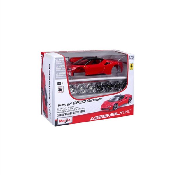 Модель автомобиля Maisto Assembly Line 1:24 Ferrari SF90 Stradale купить,NaN
