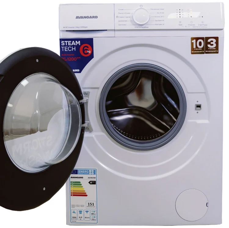 Стиральная машина AVANGARD AA16121W White купить,0